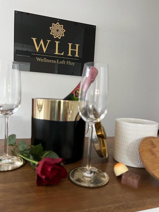 Appartamento Wellness Loft Huy Esterno foto
