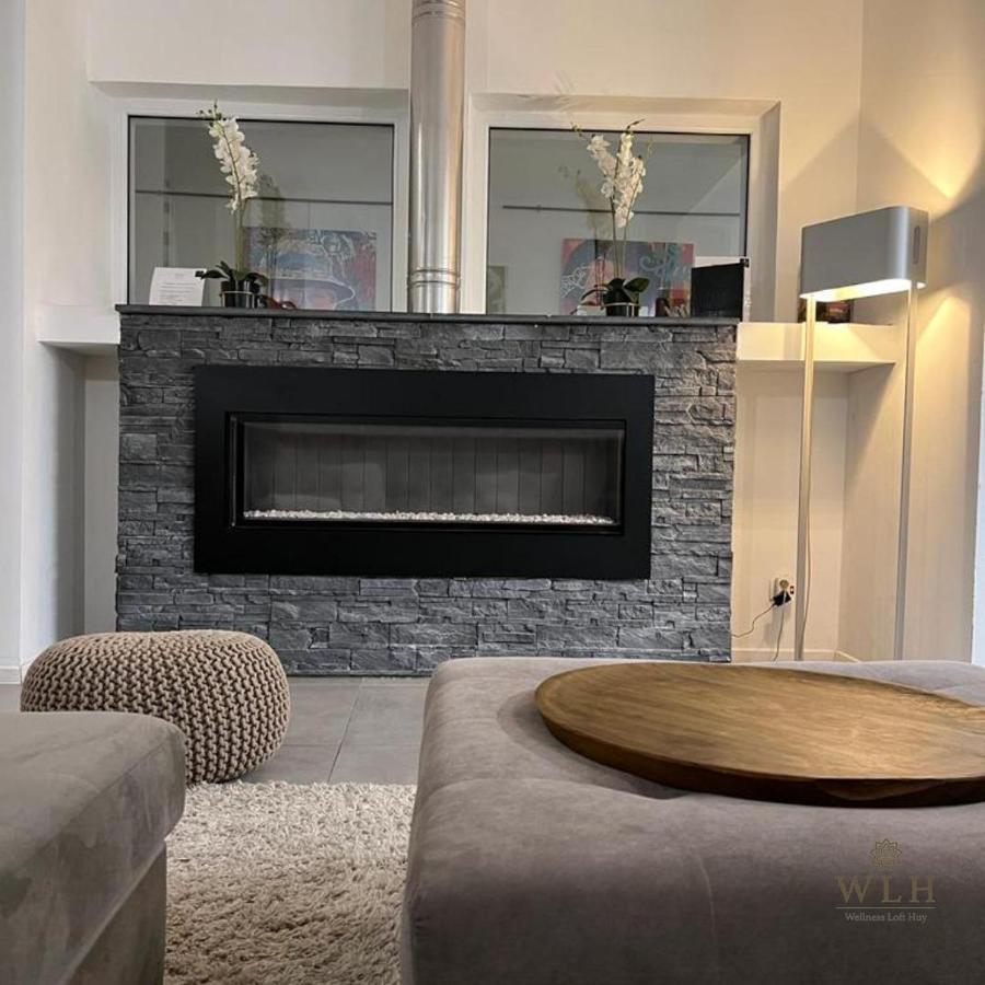 Appartamento Wellness Loft Huy Esterno foto