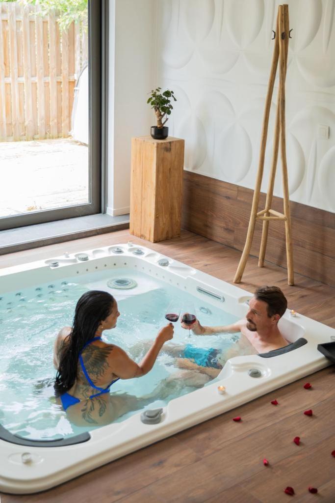 Appartamento Wellness Loft Huy Esterno foto
