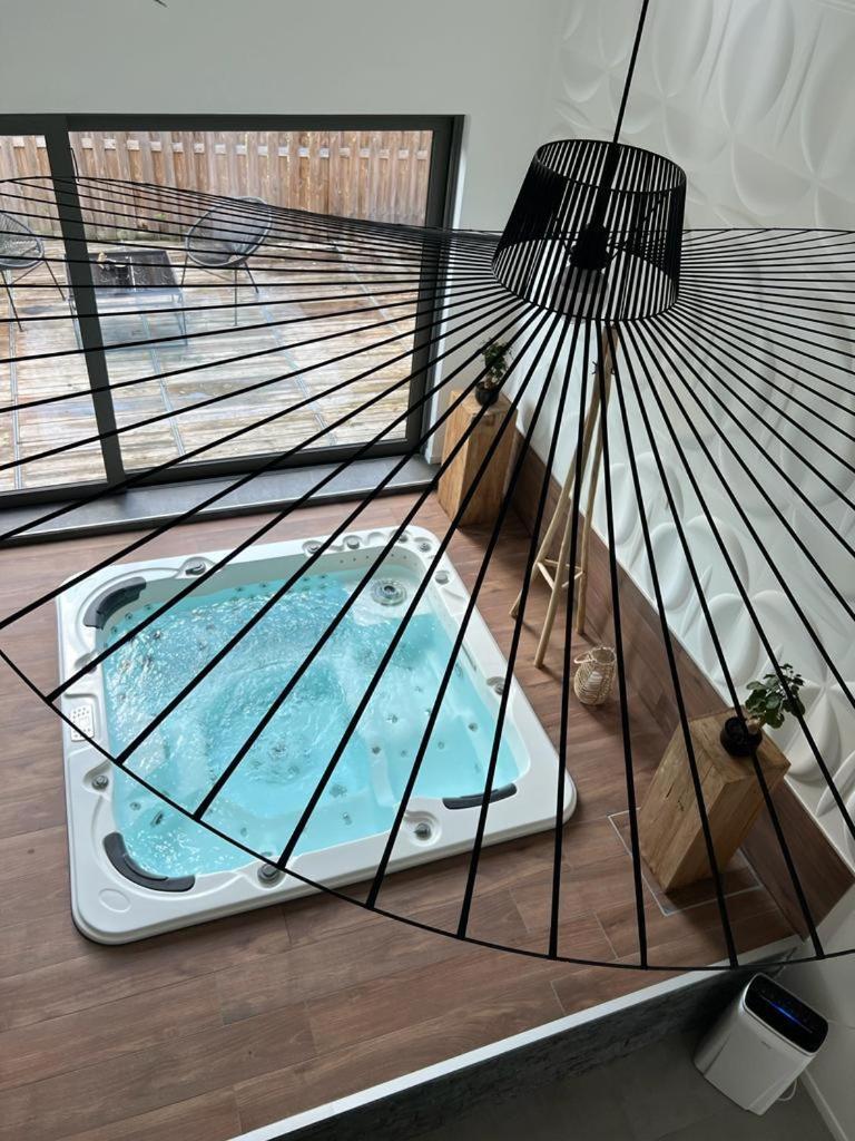 Appartamento Wellness Loft Huy Esterno foto